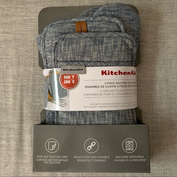 KitchenAid Kitchen Kitchenaid Oven Mitts And Pot Holder Poshmark